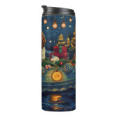 カバリエールキングチャールズクリスマスフェスティバル航海 タンブラー (回転右)