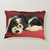 カバリエールキングチャールズスパニエル犬アクセント枕 アクセントクッション (裏面)