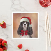 カバリエールキングチャールズスパニエル犬インサンタ スタンダードカクテルナプキン (インサイチュ)