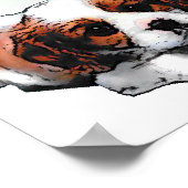 カバリエールキングチャールズスパニエル犬ギフト ポスター (角)