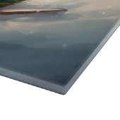 カバリエールキングチャールズスパニエル犬クリスマススススノー カッティングボード (角)