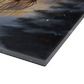 カバリエールキングチャールズスパニエル犬クリスマスフェスティバル カッティングボード (角)