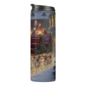 カバリエールキングチャールズスパニエル犬クリスマスフェスティバル タンブラー (回転右)