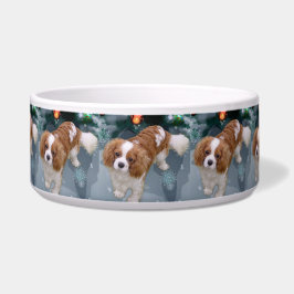 カバリエールキングチャールズスパニエル犬クリスマス ボウル