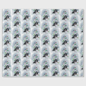 カバリエールキングチャールズスパニエル犬クリスマス ラッピングペーパー (フラット)