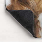 カバリエールキングチャールズスパニエル犬サイドビュー マウスパッド (コーナー)