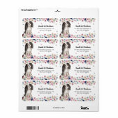 カバリエールキングチャールズスパニエル犬スモールサイズドッグ ラベル (フルシート)