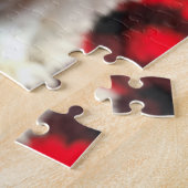 カバリエールキングチャールズスパニエル犬ズウィーウィンスカーフ ジグソーパズル (側面)