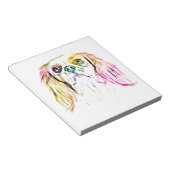 カバリエールキングチャールズスパニエル犬ドッグア絵画ート ノートパッド (アングル)
