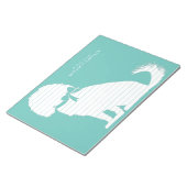 カバリエールキングチャールズスパニエル犬ドッグパピー ノートパッド (アングル)