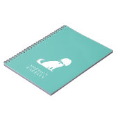 カバリエールキングチャールズスパニエル犬ドッグパピー ノートブック (左側)