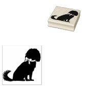 カバリエールキングチャールズスパニエル犬ドッグパピー ラバースタンプ (押印)