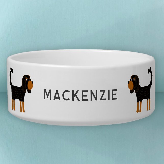カバリエールキングチャールズスパニエル犬ドッグパーソナライズされた ボウル (クリエイターアップロード済み)