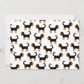 カバリエールキングチャールズスパニエル犬ドッグムービングニューホーム 案内状 (裏面)