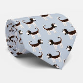 カバリエールキングチャールズスパニエル犬ドッグ ネクタイ (ロール)