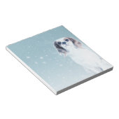 カバリエールキングチャールズスパニエル犬ドッグ ノートパッド (アングル)