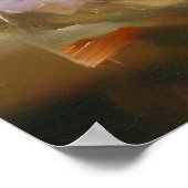 カバリエールキングチャールズスパニエル犬ドッグ ポスター (角)