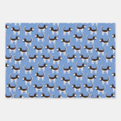 カバリエールキングチャールズスパニエル犬ドッグ ラッピングペーパーシート (正面3)