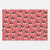 カバリエールキングチャールズスパニエル犬ドッグ ラッピングペーパーシート (正面2)