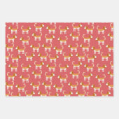 カバリエールキングチャールズスパニエル犬ドッグ ラッピングペーパーシート (正面3)