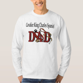 カバリエールキングチャールズスパニエル犬パパギフト Tシャツ