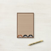 カバリエールキングチャールズスパニエル犬パピードッグ ポストイット (デスク上)