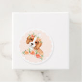 カバリエールキングチャールズスパニエル犬ピーチドグッドサンキュー フェイバータグ (インサイチュ)