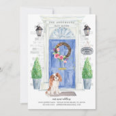 カバリエールキングチャールズスパニエル犬ムービングアナウンス 招待状