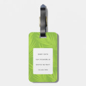 カバリエールキングチャールズスパニエル犬ラゲッジタグ ラゲッジタグ (裏面縦)