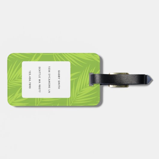 カバリエールキングチャールズスパニエル犬ラゲッジタグ ラゲッジタグ (裏面横)