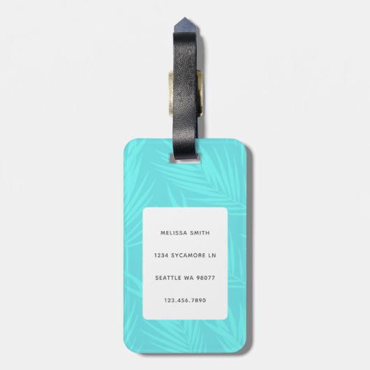 カバリエールキングチャールズスパニエル犬ラゲッジタグ ラゲッジタグ (裏面縦)