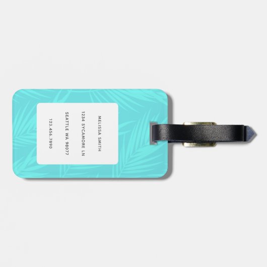 カバリエールキングチャールズスパニエル犬ラゲッジタグ ラゲッジタグ (裏面横)