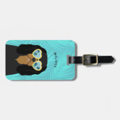 カバリエールキングチャールズスパニエル犬ラゲッジタグ ラゲッジタグ (正面横)