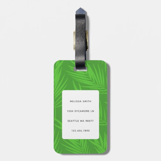 カバリエールキングチャールズスパニエル犬ラゲッジタグ ラゲッジタグ (裏面縦)