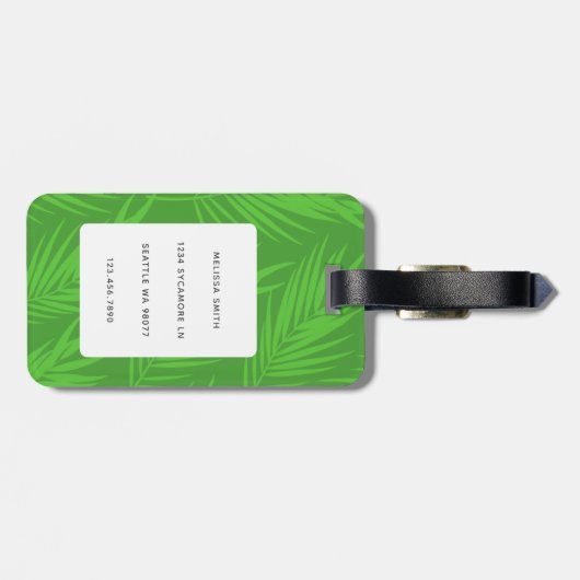 カバリエールキングチャールズスパニエル犬ラゲッジタグ ラゲッジタグ (裏面横)