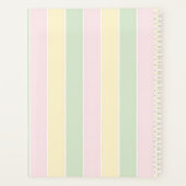 カバリエールキングチャールズパステルゴールデンステンドグラス プランナー手帳 (裏面)