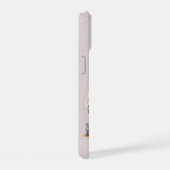 カバリエールキングチャールズパステルピンクカウボーイ iPhone 15ケース (右側面)