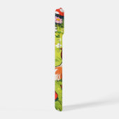 カバリエールキングチャールズパステルフラワーズフィールド iPhone 15ケース (右側面)