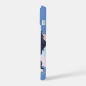 カバリエールキングチャールズパステルユニコーン iPhone 15ケース (左側面)