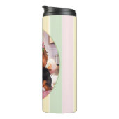 カバリエールキングチャールズパステルラインズコテージコア タンブラー (回転右)