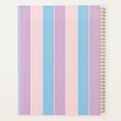 カバリエールキングチャールズパステル紙カッティングアート プランナー手帳 (裏面)