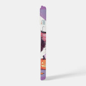 カバリエールキングチャールズパステル魔女ハットハロウィン iPhone 15ケース (左側面)