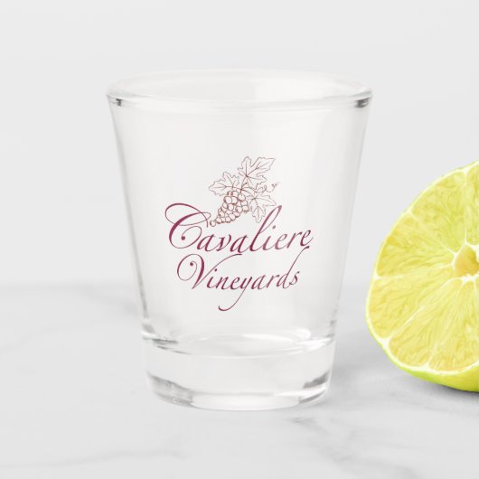 カバリエールヴィンヤードショットグラス ショットグラス (正面)