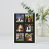 カバリエ有名アート最高傑作複合(V) ポストカード (スタンド正面)