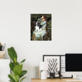 カバリエ王チャールズ（トライカラー） - Ophelia席 ポスター (ホームオフィス)