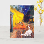 カバリエ2 (Bl) – テラスカフェ カード (黄色い花)