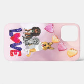 カバリエ、コリー、ハバニーズ Case-Mate iPhoneケース (裏面 (横))