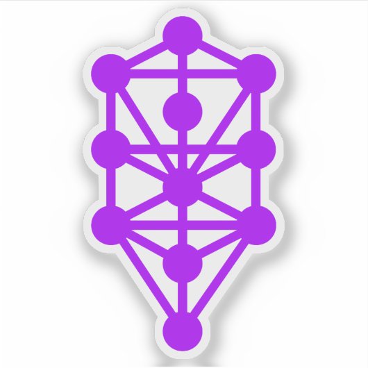 カバリスムの木（紫） シール (正面)