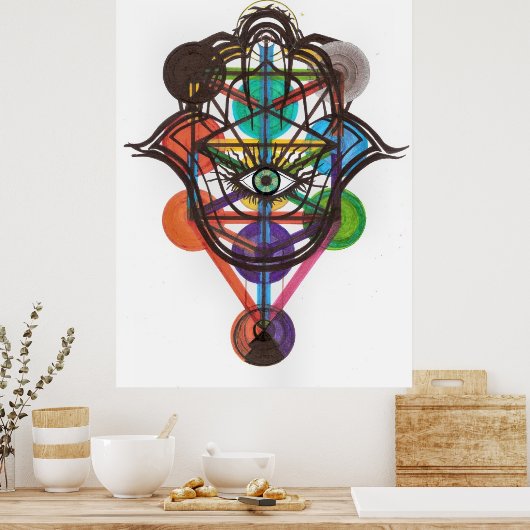 カバリズムの木 ポスター (キッチン)