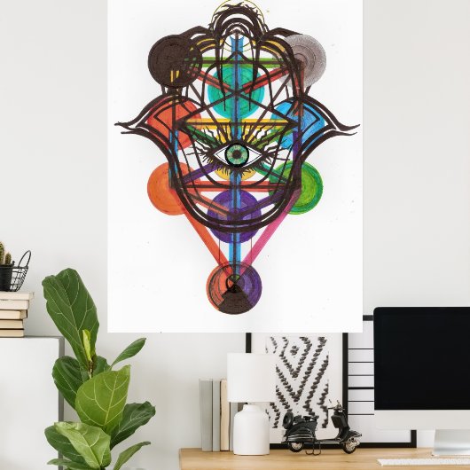 カバリズムの木 ポスター (ホームオフィス)